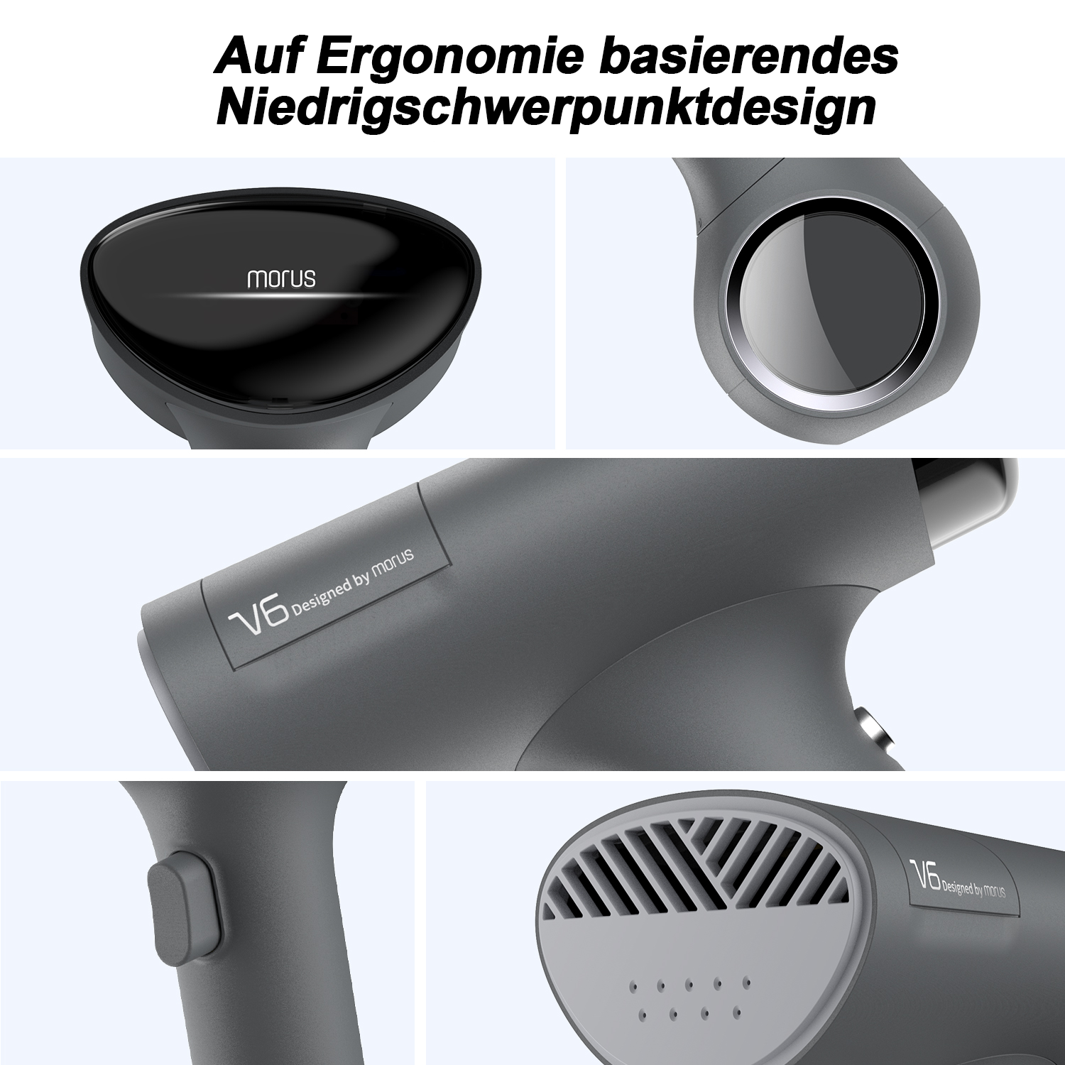 Morus V6 Vakuum-Dampfbügler für Kleidung